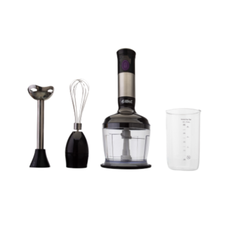 Mini pimer Eiffel
"•Material:Varilla y hoja en acero inoxible
•Dos velocidades
• Potencia: 400 W"