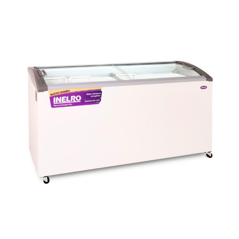 Freezer 550 PI PLUS
"• Compresor de última generación 
•Termostato macánico
• Canastos plásticos
• Puertas curvas deslizables de vidrio templado
• Exterior/interior: electrozincado- prepintado blanco
• Condensación: Aire forzado. Turbo alambre
• Evaporador: Serpentina caño aluminio
• Canastos plástico
• Ruedas alta resistencia
"Ancho: 1.666 mts Alto: 83.7 cm Profundidad: 62.7 cm