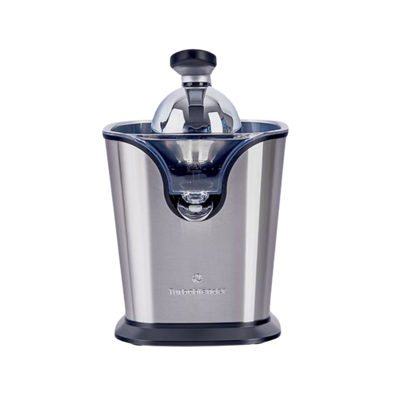 Exprimidor profesional TB 160
"• Cuerpo acero inoxidable 
• Potencia 160W
• Incluye cono chico y grande
• Filtro para pulpa
• Sistema antigoteo
• Cubierta antipolvo
• Base antideslizante"
Ancho: 29.5 cm Alto:18.5 cm Profundidad: 16 cm