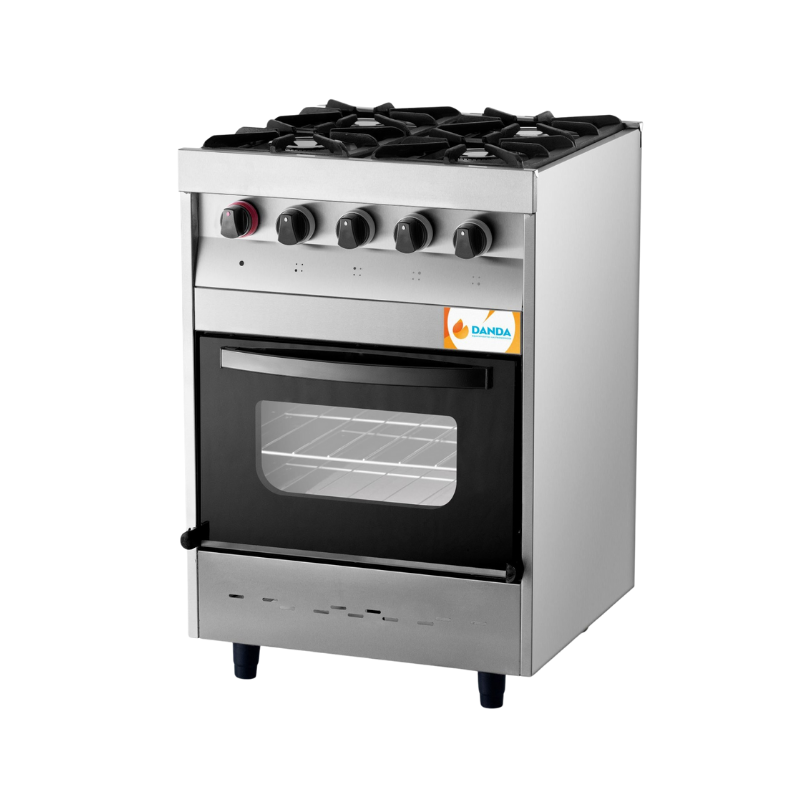 Cocina 4 hornallas visor Rej fundición Danda
"• Acero inoxidable.
• Puerta doble vidrio templado.
• Pirómetro.
• Horno con piso ladrillo refractario.
• Interior enlozado.
• Rejilla fundición.
• 2 estantes móviles.
• Válvula seguridad en horno.
" Ancho: 60 cm Alto: 89 cm Profundidad: 57 cm