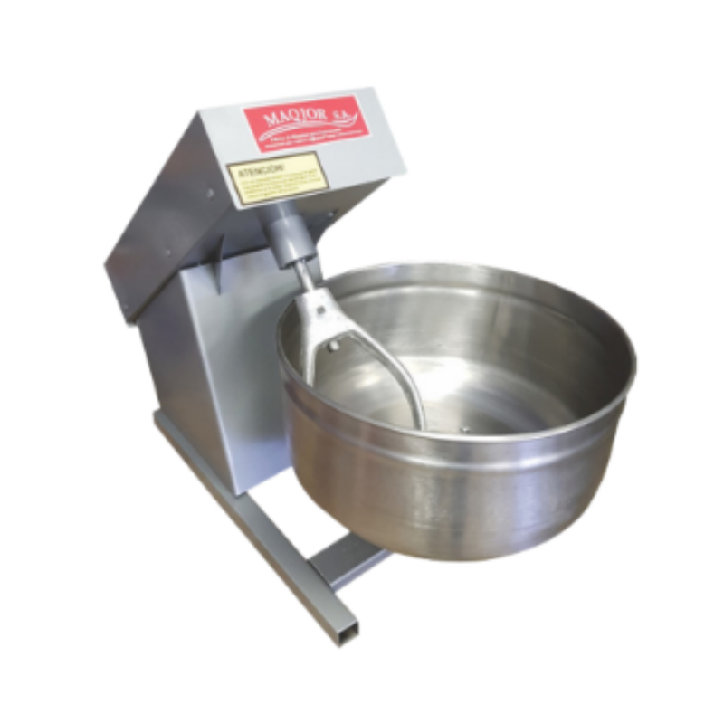 Amasadora 20 Kg Maqjor
• Gabinete de Chapa Doble decapada pintada Epoxi
• Estructura Reforzada con patas de Hierro
• Bowls de ACERO INOX Diametro 40 cm x 20 cm Alto
• Brazo Amasador de Fundición de Aluminio
• Bowls Montado sobre Rulemanes
• Transmisión con sistema de correa y cadena
• Motor 1/2 Hp 220 V Monofasico
• Amasa en 10 Minutos
"Ancho: 53 cm Alto: 53 cm Profundidad: 84cm