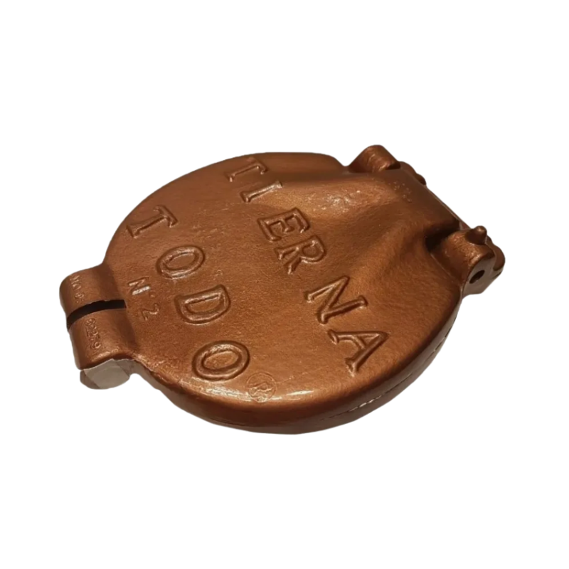 Tiernatodo N° 2 235 mm
"•Material: Hierro
•Color: Marrón oscuro
• Mango antideslizante
• Para todo tipo de carnes
Diámetro: 235 mm