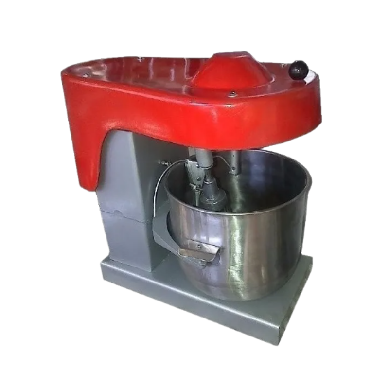 Batidora Maqjor 10 lts
• Bols de acero inoxidable extraible.
• Capacidad 10 lts
• Motor eléctrico monofásico de 1/2 HP.
• Transmisión por poleas y correas montadas sobre rulemanes
• Cabezal rebatible.
• Funciones: batir y mezclar.
Medidas: Ancho: 30 cm Alto: 45 cm Profundidad: 48 cm