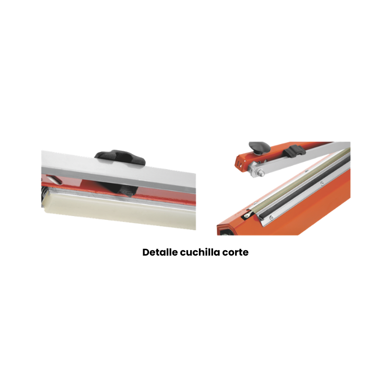 Selladora manual Lipari 20 cm - 30 cm - 40 cm con corte