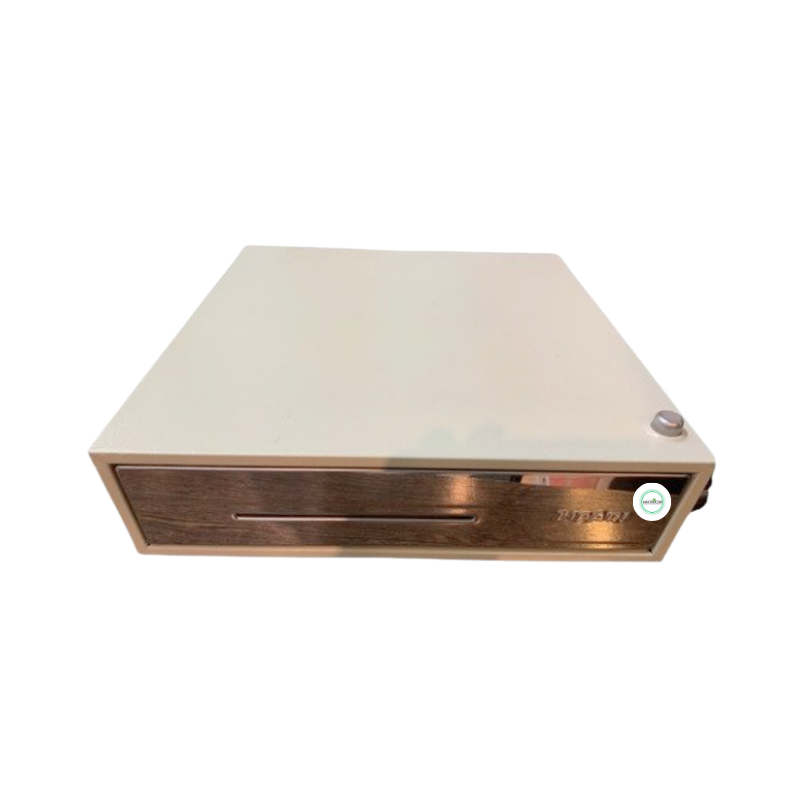 Cajón monedero Lipari  5 divisiones
• Recubierta con pintura epoxi 
• Compartimiento posterior de uso múltiple
• Aviso sonoro de apertura de cajón
• Frente esmaltado o de acero
Medidas:41.5 cm x 11 cm x 42.3 cm