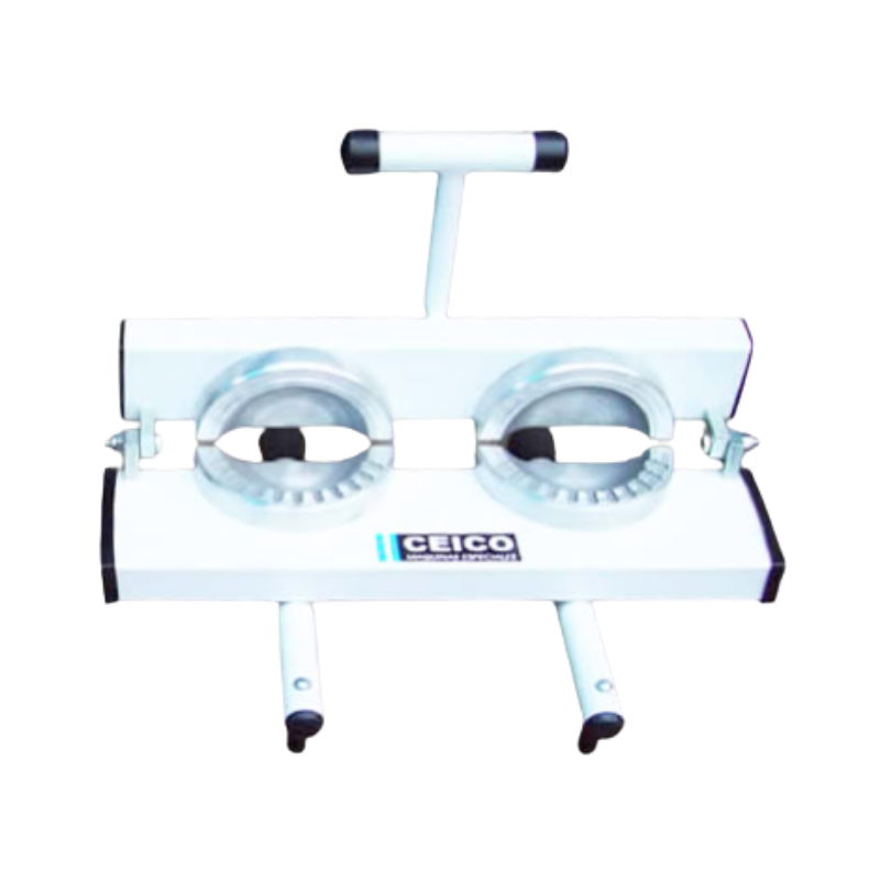 Repulgadora doble Ceico
•2 moldes aluminio
•3 medidas para discos 12,13 y 14
• Incluye juego de letras