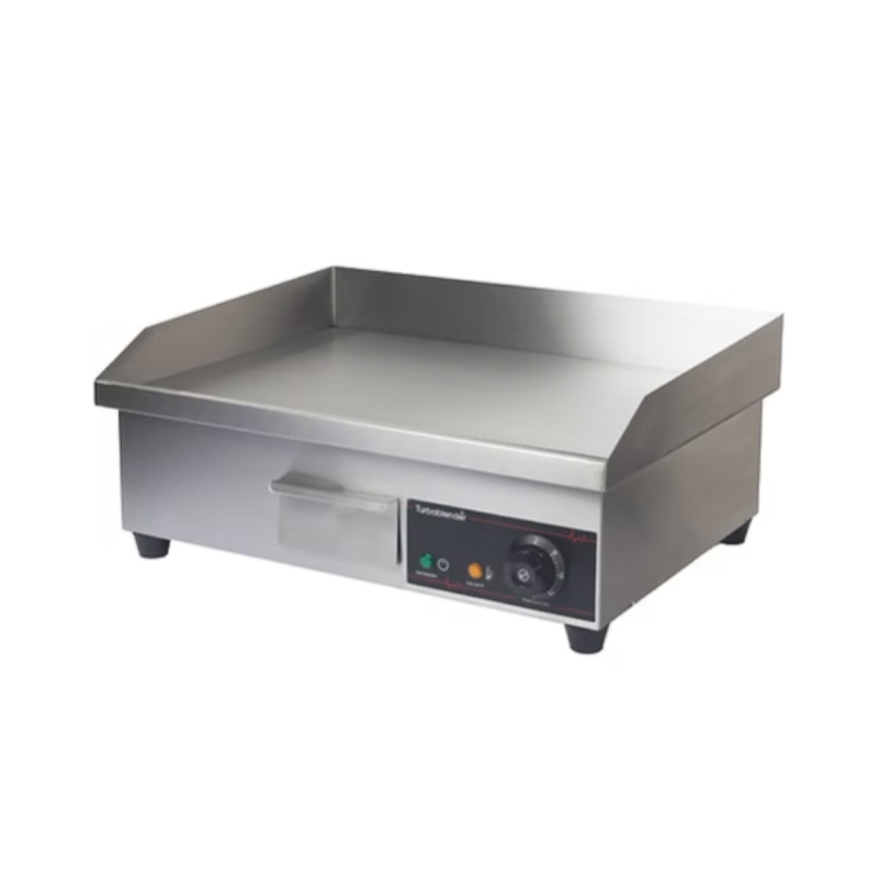 Plancha eléctrica Lisa TB-GRILL LISO V1
• Plancha: Acero inoxidable.
• Potencia 3000W.
• Rango temperatura 50 - 300°.
• Espacio de cocción: 54,8 x 35cm.
• Peso: 17Kg